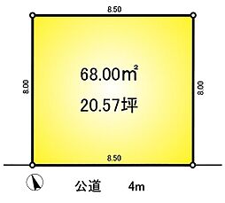 越谷市大字平方の土地