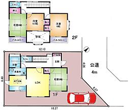 越谷市大字向畑の一戸建て