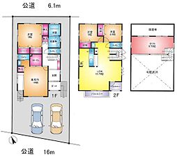 越谷市大字下間久里の一戸建て