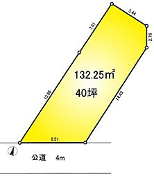 越谷市北越谷５丁目の土地
