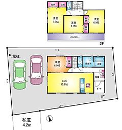 春日部市西金野井の一戸建て