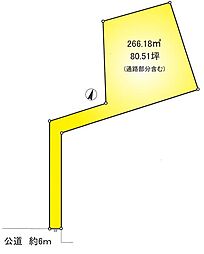 春日部市一ノ割１丁目の土地