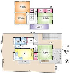 柏市南逆井６丁目の一戸建て