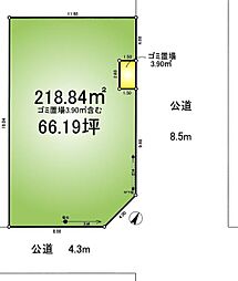 越谷市神明町３丁目の土地