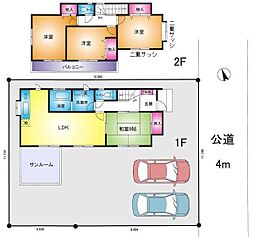 越谷市大字下間久里の一戸建て