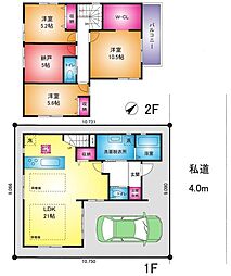 越谷市大沢の一戸建て