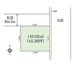 伊勢原市小稲葉　土地