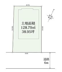 市川市若宮3丁目　土地