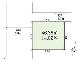 横浜市南区中村町3　土地