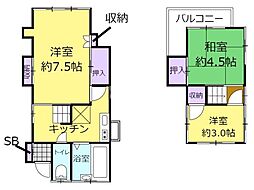 ふじみ野市北野１丁目の一戸建て