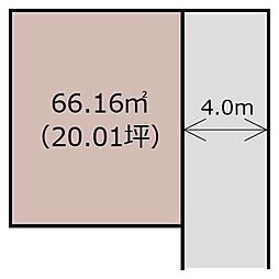 ふじみ野市苗間　売土地