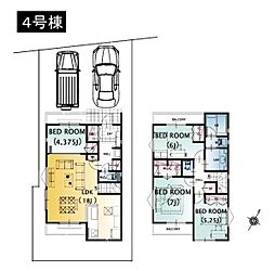 多摩市百草　新築一戸建て　4号棟