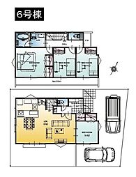 多摩市百草　新築一戸建て　6号棟