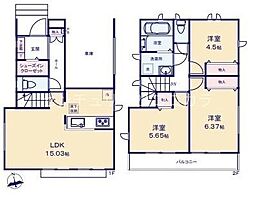 八王子市大和田町5丁目　新築一戸建て　全2棟　A号棟