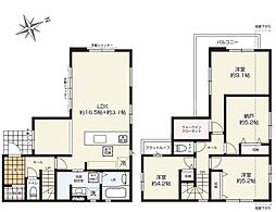 八王子市諏訪町　新築一戸建て・全2棟　1号棟