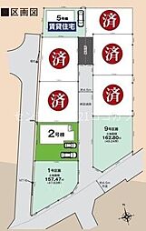 八王子市川口町　土地分譲全2区画　9区画　建築条件なし
