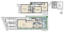 八王子市北野町　新築一戸建て・全5棟　2号棟