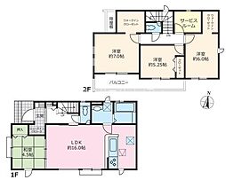 八王子市石川町　新築分譲住宅9棟　全21区画　12号棟