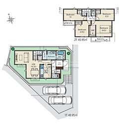 八王子市館町　新築一戸建て・全11棟　1号棟