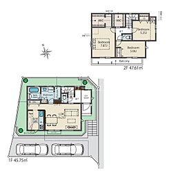 八王子市館町　新築一戸建て・全11棟　2号棟