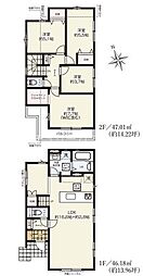 八王子市中野町　新築一戸建て　3号棟