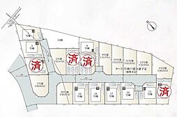八王子市泉町　土地・全20区画　土地販売8区画　5区画