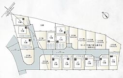 八王子市泉町　土地・全20区画　土地販売8区画　20区画