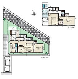 八王子市館町　新築一戸建て・全11棟　5号棟