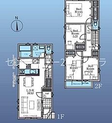 八王子市上野町　新築一戸建て・全3棟　3号棟