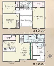 八王子市川口町　新築一戸建て・全1棟