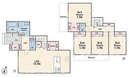 八王子市絹ケ丘3丁目　新築一戸建て・全1棟