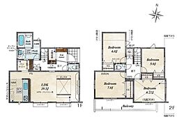 八王子市石川町　新築一戸建て・全16棟　2号棟
