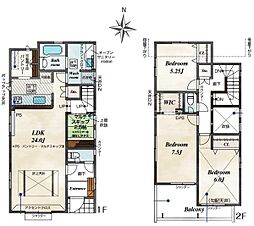 八王子市石川町　新築一戸建て・全16棟　13号棟