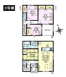 八王子市小宮町　新築一戸建て　3号棟