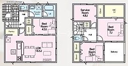 八王子市長房町 新築一戸建て・全3棟 5号棟