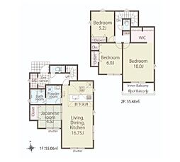 八王子市上壱分方町　新築一戸建て・全16区画　3号棟