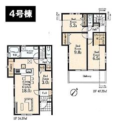 八王子市椚田町　新築一戸建て・全4棟　4号棟