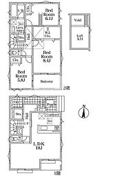 八王子市東浅川町　新築一戸建て・全4区画　C号棟