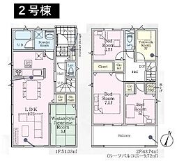八王子市下恩方町　新築一戸建て・全2棟　2号棟