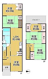 京都市右京区嵯峨朝日町　中古戸建