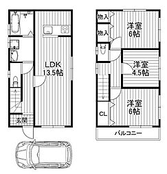 京都市西京区大枝塚原町　中古戸建