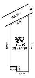 京都市南区東九条南河辺町　建築条件無売土地
