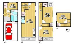 京都市北区紫竹牛若町　中古戸建