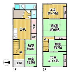 京都市南区八条内田町　中古戸建