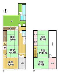 京都市南区八条源町　中古テラスハウス