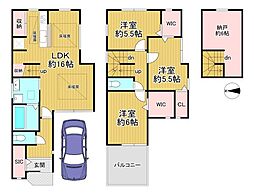 京都市右京区太秦西蜂岡町　中古戸建