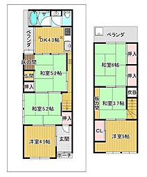 京都市南区吉祥院西定成町の一戸建て