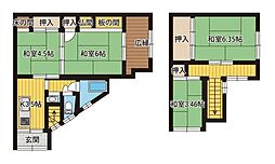 京都市中京区西ノ京東月光町　中古戸建