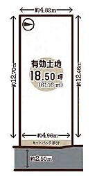 京都市北区紫野中柏野町　建築条件無売土地