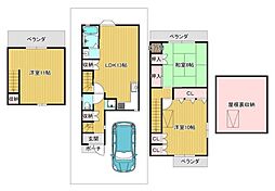 京都市北区平野鳥居前町　中古戸建